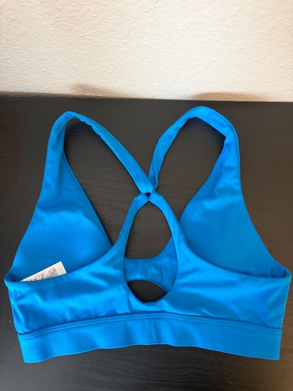 Gymshark Vibrant Teal Racerback Sports Bra - Picture 2 of 3